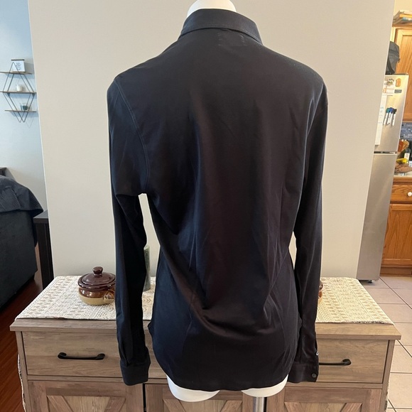 Link Soul Oxford Black button down top - Picture 4 of 4